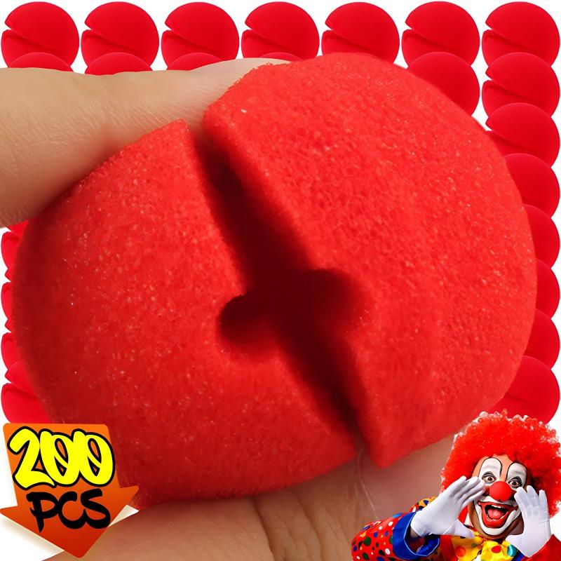 Wholesale Red Clown Nose Circus Foam Sponge Ball Cosplay Costume Props Funny Performance Party Halloween Decoration Supplies