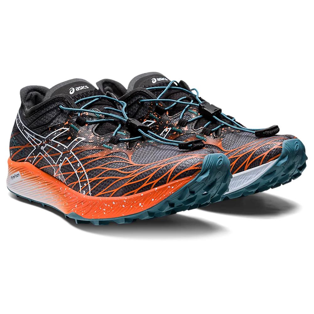 Sports Shoes Asics black / nova orange Fujispeed