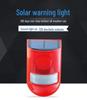 Outdoor Solar Alarm with Infrared Motion Sensor, Remote-Controlled Sound and Flashing Light Anti-Theft Warning System