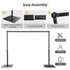 200x300cm 6.6x9.8ft Studio Photography Background Support System Heavy Duty Metal Wedding Backdrop Stand Adjustable