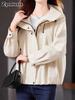 Short Windbreaker Jacket for Women Spring/Autumn Newest Fashion Casual Chic High-End Coat Top