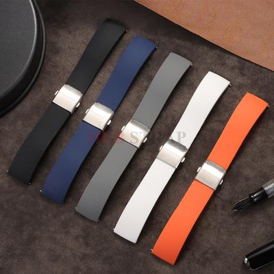 Silicone Watch Band 18mm 20mm 22mm 24mm Quick Release Adjustable Strap Universal Bracelet for Men Women for Huawei GT4 3 GT2 Pro