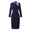 Completo due pezzi blazer e abito da donna professionale