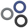 Set of 3 Link Up Extreme Cockrings 38mm - Link Up by Calex - Flexible Cockrings