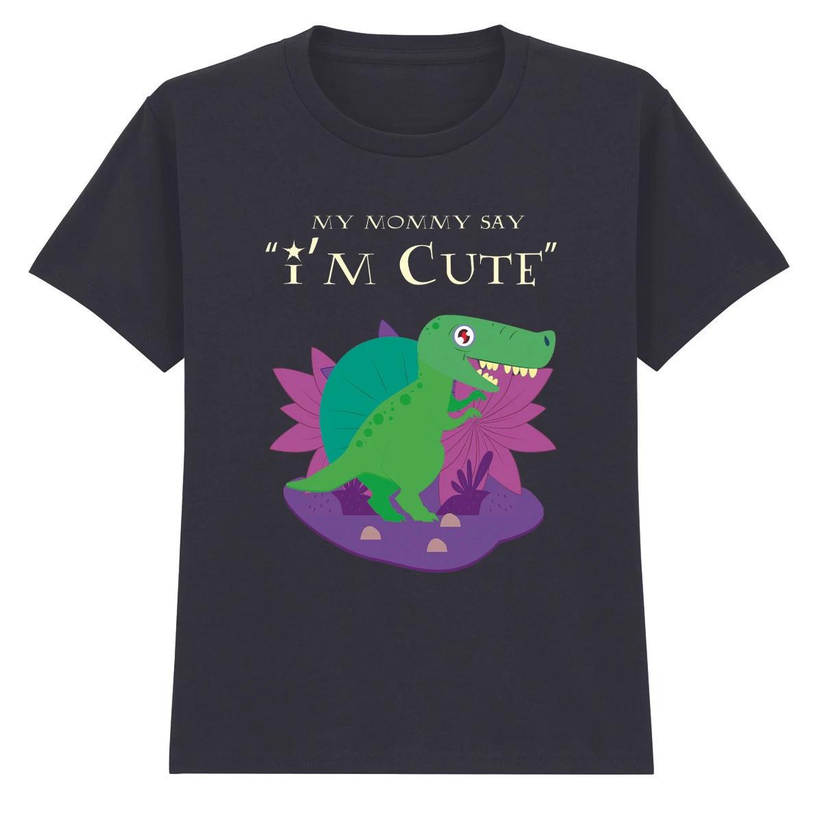Giraffe Im Cute Kids T-Shirt Childrens Tee Animal Graphic Top 100