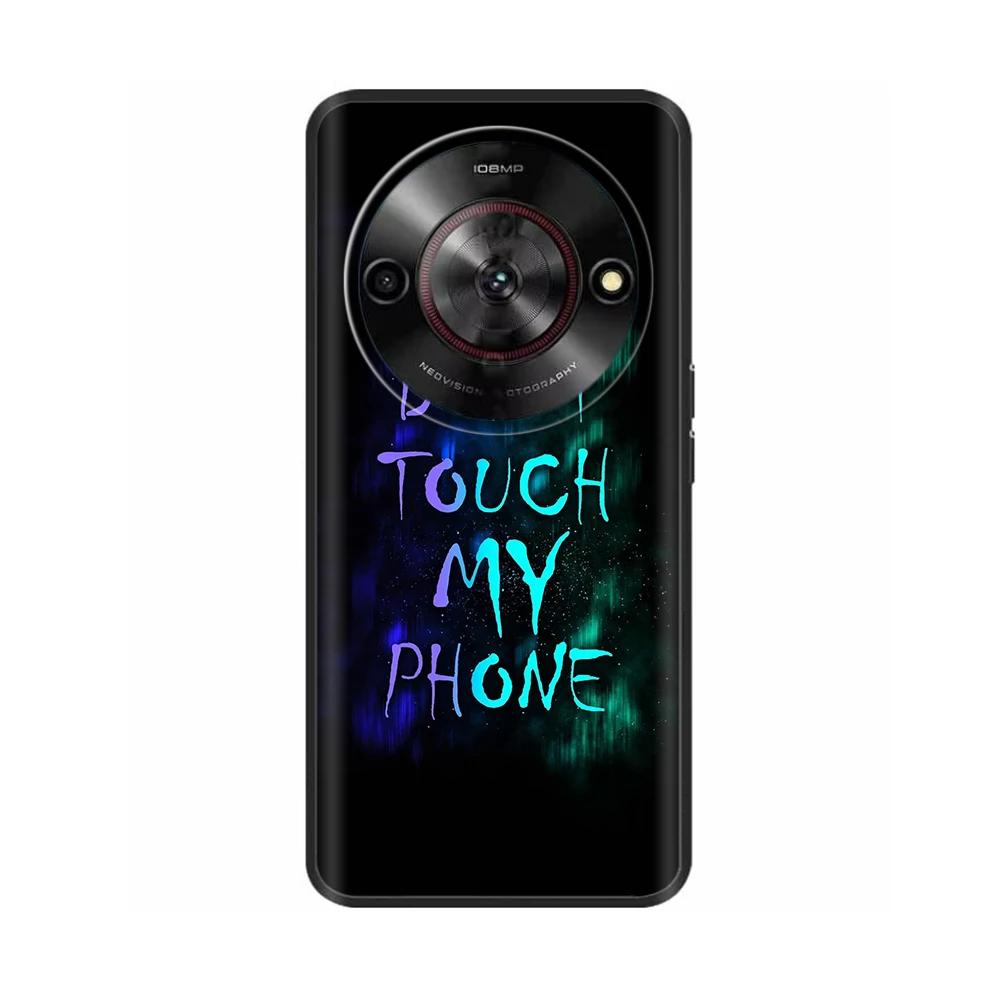Painted Cover For ZTE Blade A75 5G Case Soft Silicone Fundas Shockproof Shell Back Cover For ZTE Blade A75 5G 4G Cases Bumper
