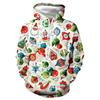 Spring Autumn Men's Hoodies Christmas Series 3D Printed Sweatshirt Long Sleeve Pullover Loose Comfortable Casual Couple Hoodie