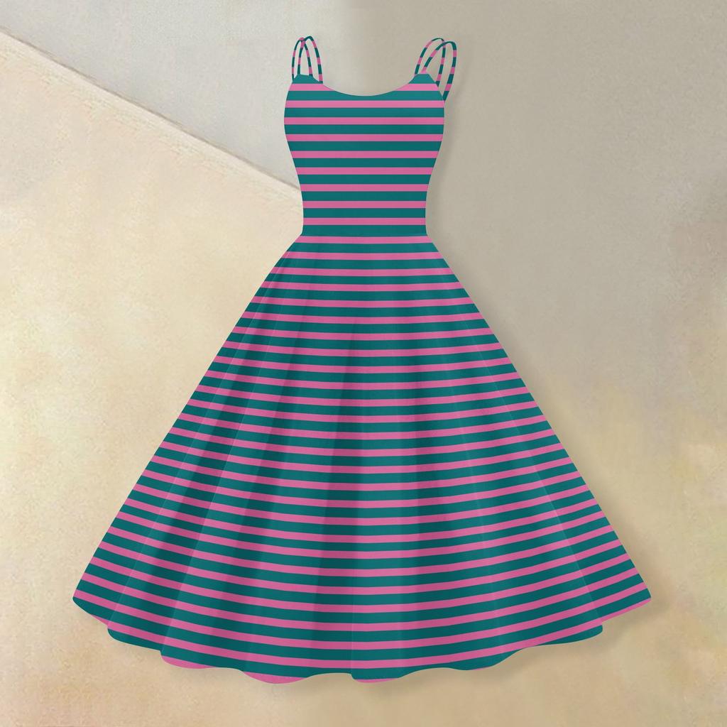 Modisches, bedrucktes, sexy, trägerloses Gothic-Cocktailkleid für Damen, Punk- und Vintage-Kleid.