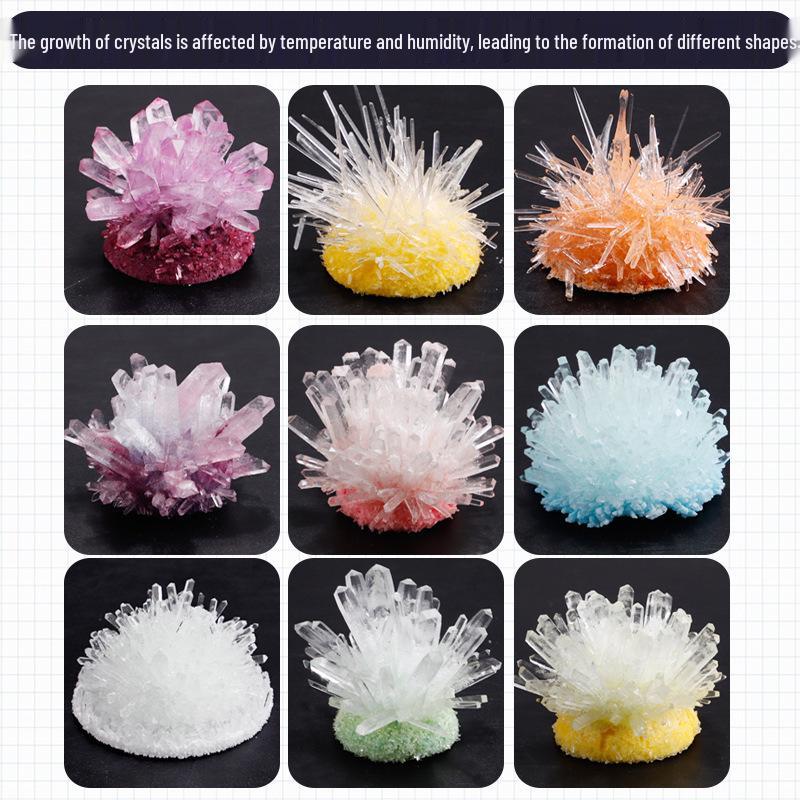Children's Crystal Growing Science Kit: STEAM Educational Toy for Primary Students
