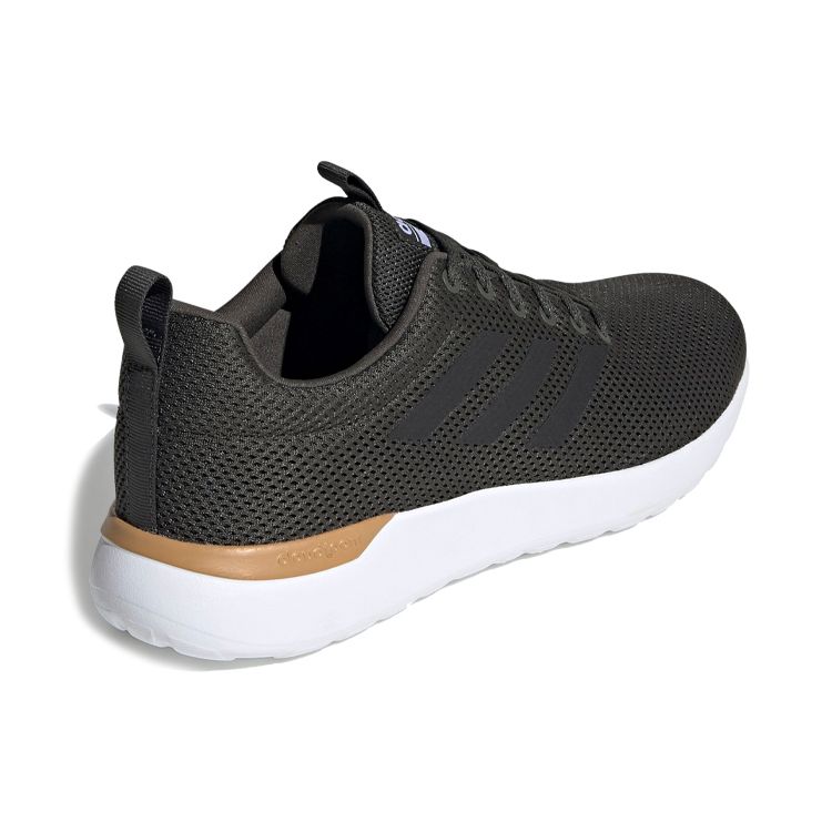 Adidas Neo Lite Racer Cln Pohodlné Sportovní Odpružení Nízké Lifestylové Boty Pánské tenisky Černá Bílá Zlatá FW1335