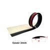 1M Self-adhesive Seam Strip Soft PVC Flooring Threshold Transition Sealing Strips Floor Threshold Anti-collision Seam Edge Trim