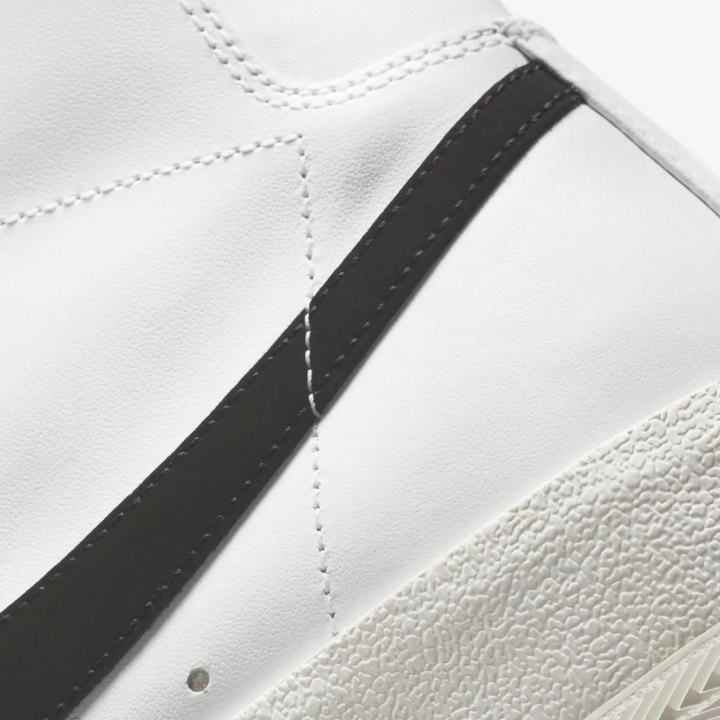 NIKE Blazer Mid '77 VNTG White/Black Retro Basketball Sneakers 30.0cm BQ6806-100