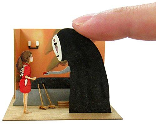 Sankei Studio Ghibli mini Spirited Away Chihiro and No-Face Non-scale Papercraft MP07-59