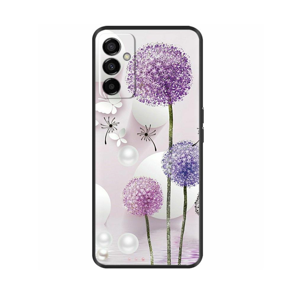 For Samsung Galaxy M13 4G Case Cartoon Butterfly Soft Silicone TPU Phone Cases For Samsung M13 Cover M 13 Coque Shockproof Funda