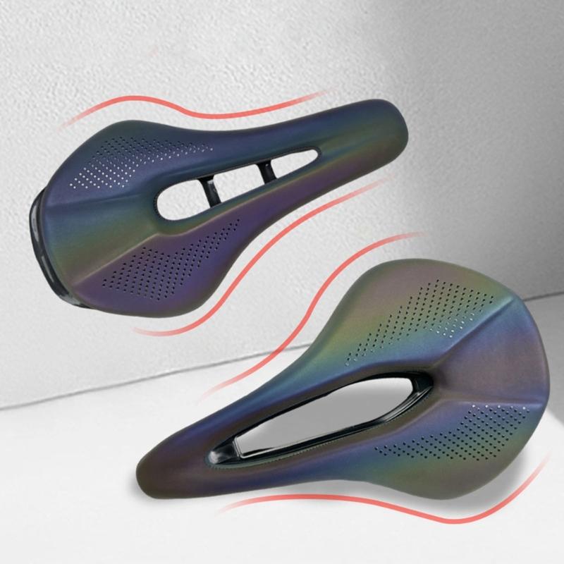 PU Leather Bike Saddles Seat Pad Breathable Comfortable Bicycles Saddles Cycling Cushion Shockproof Bike Cushion