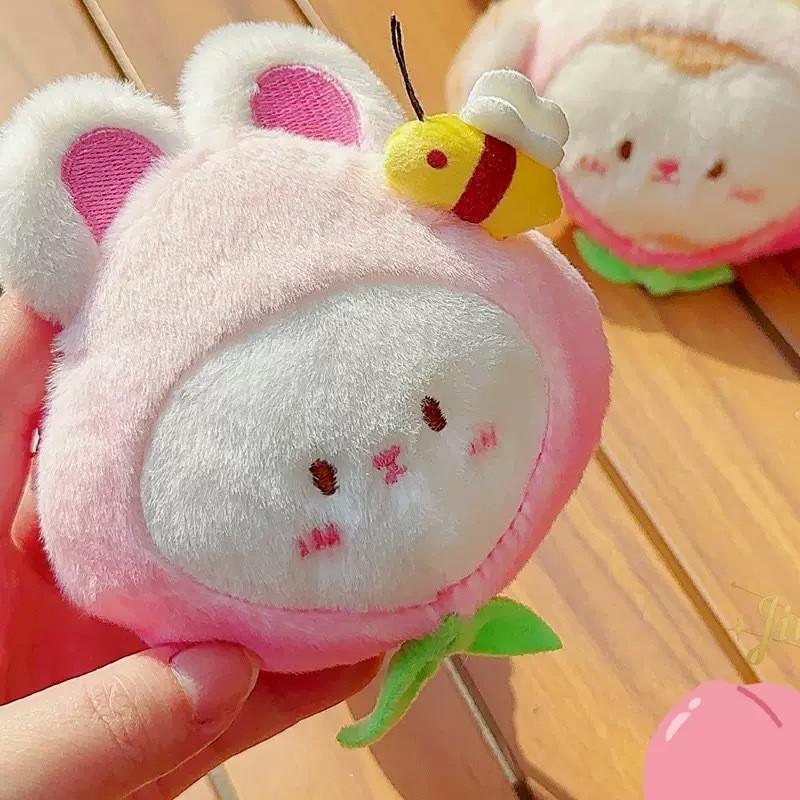 

Милый мультяшный плюшевый брелок с наполнителем из полипропиленового хлопка для украшения рюкзака и в качестве подарков Style A