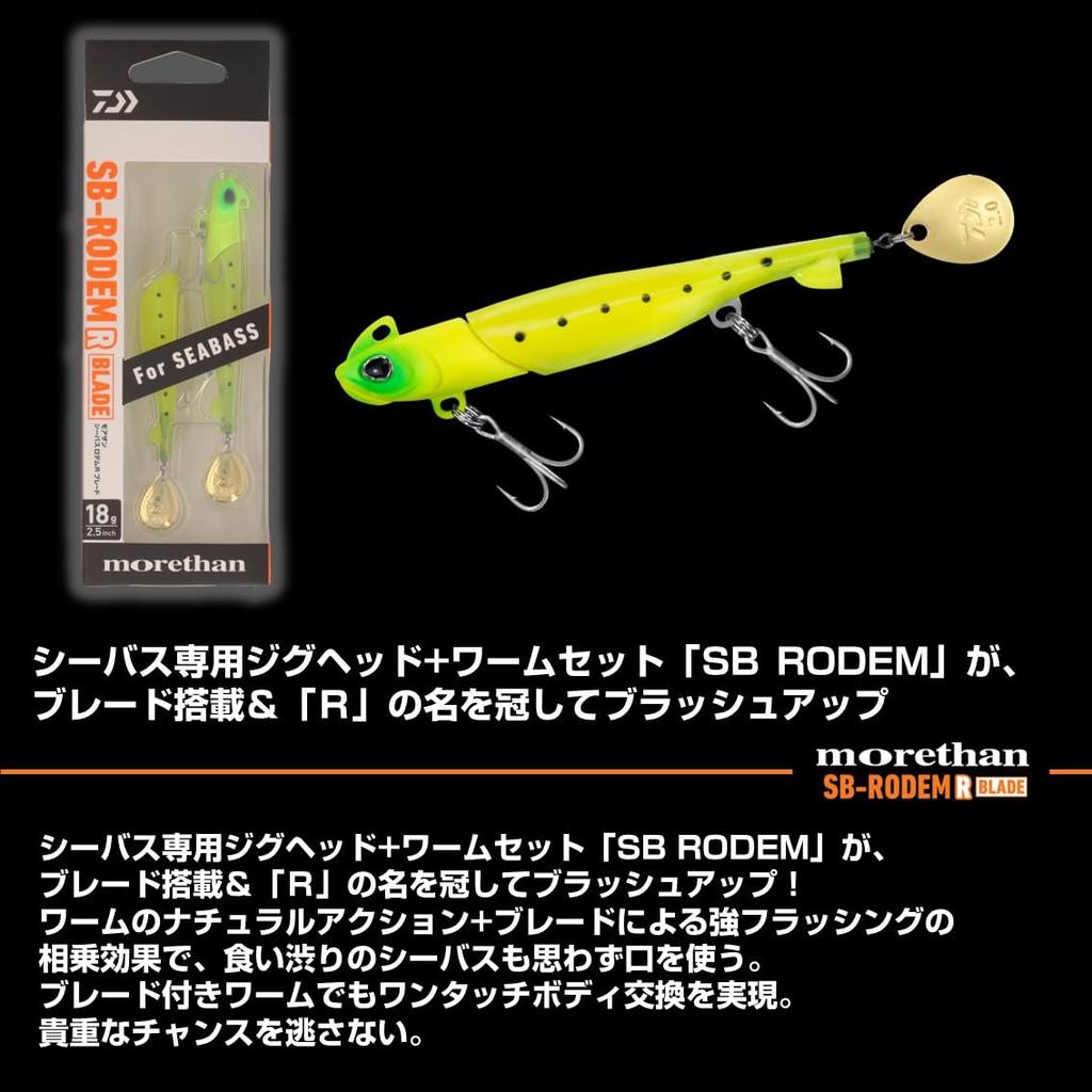 Daiwa SB Rodem R Matte Chart Sardine Lure Blade-18g