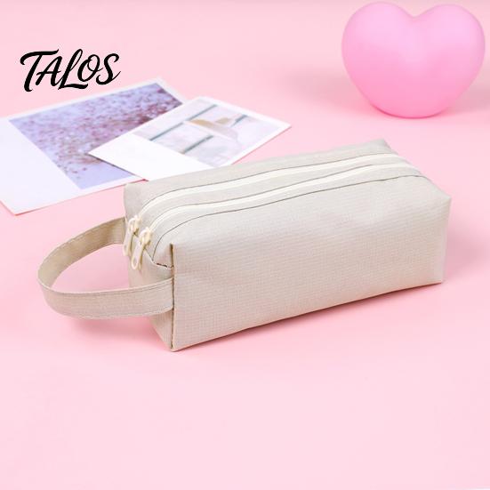 Talos Pencil Case, with Easy Grip Handle Design, Large Capacity Pen Durable Oxford Pouch, for Kids Art School Supplies Stationery