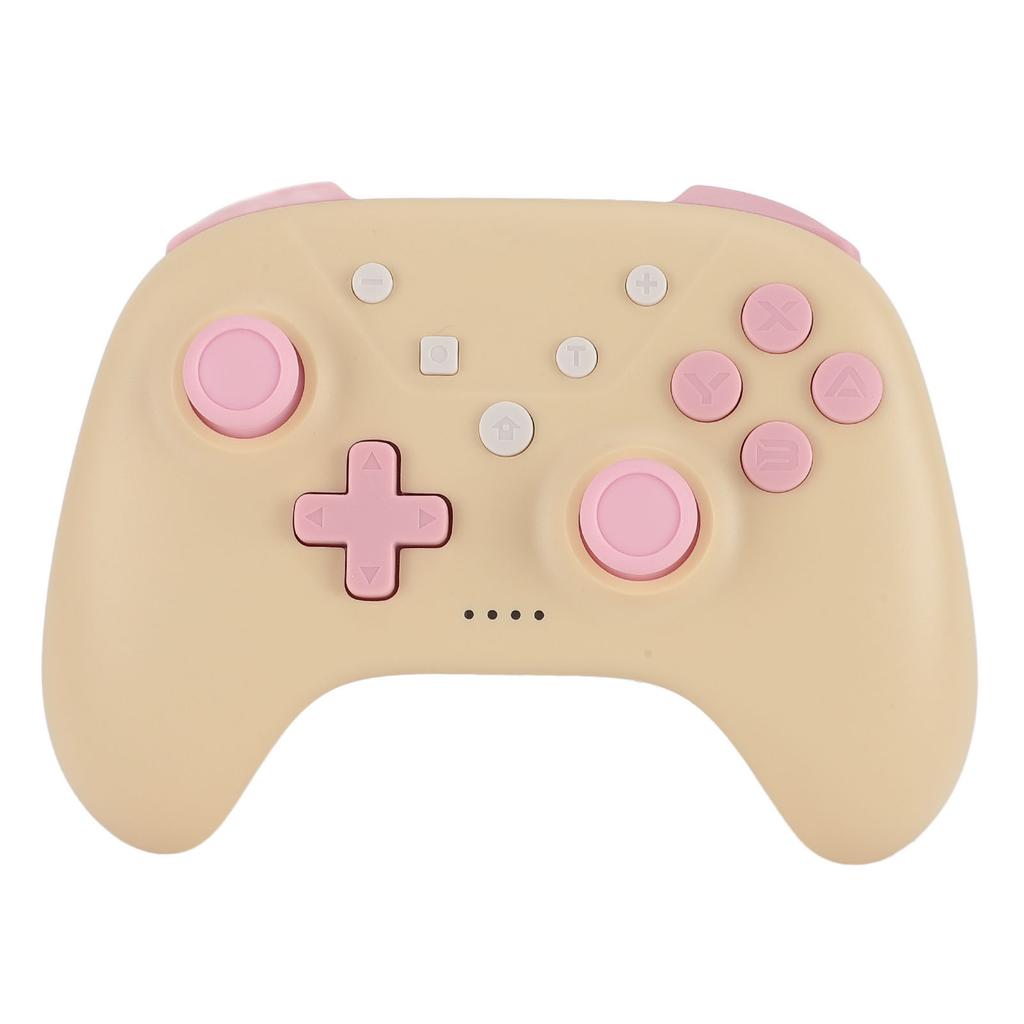 Controlador de Jogo Giroscópio de 6 Eixos Embutido Motor Assimétrico Suporta Função de Rajada Função de Despertar com Um Botão Gamepad Sem Fio