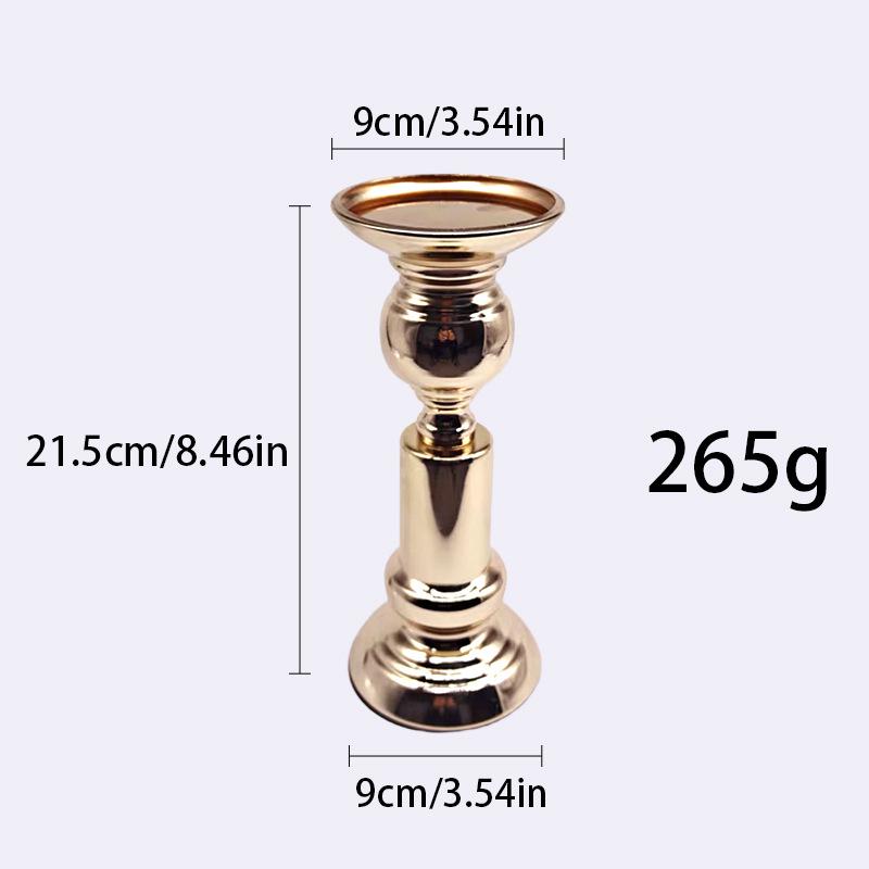 European Candle Holder: Dining Table, Wedding, and Restaurant Decor Ornament