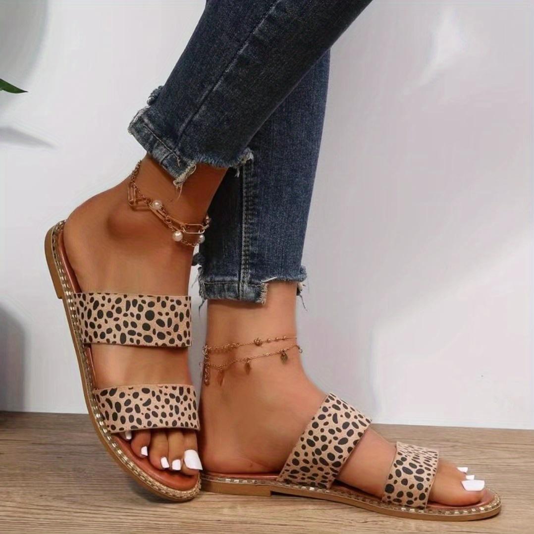 

Женские шлепанцы на плоской подошве с двойным ремешком, противоскользящие туфли без шнуровки с круглым носком, универсальные пляжные шлепанцы на открытом воздухе 38 верблюд