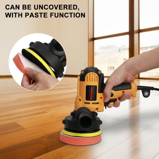 700W Adjustable Speed Car Electric Polisher Auxiliary Handle US/UK/EU/Australian Plug Car Polishing Machine Buffing Sponge Kit