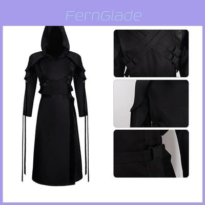 Dead By Daylight The Ghost Face Cosplay Costume With Polyester And Spandex For Game Cosplay Enthusiasts