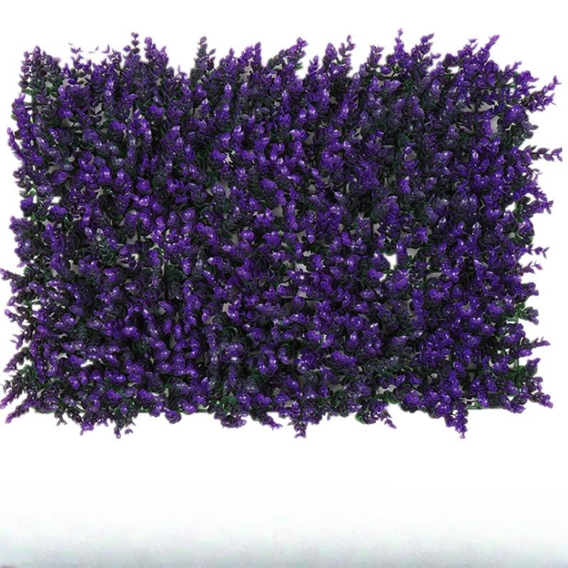 

Пластиковая имитация стены из растений Цветная зеленая стена из растений Миланский газон Эвкалиптовый фон Декоративные опоры для стены Искусственный газон темно-фиолетового