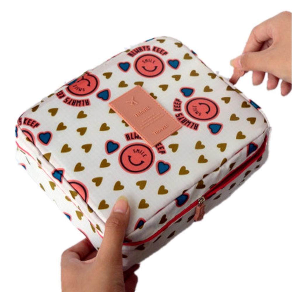 Female Cosmetics Cosmetic Cases Fashion Travel Women's Makeup Bags Zipper  Storage Wash Pack Travel Organizer Toilet Bags Case