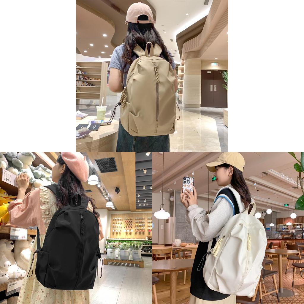 School Backpack For Middle School Students With Large Capacity And Air Cushion Straps For Education Use