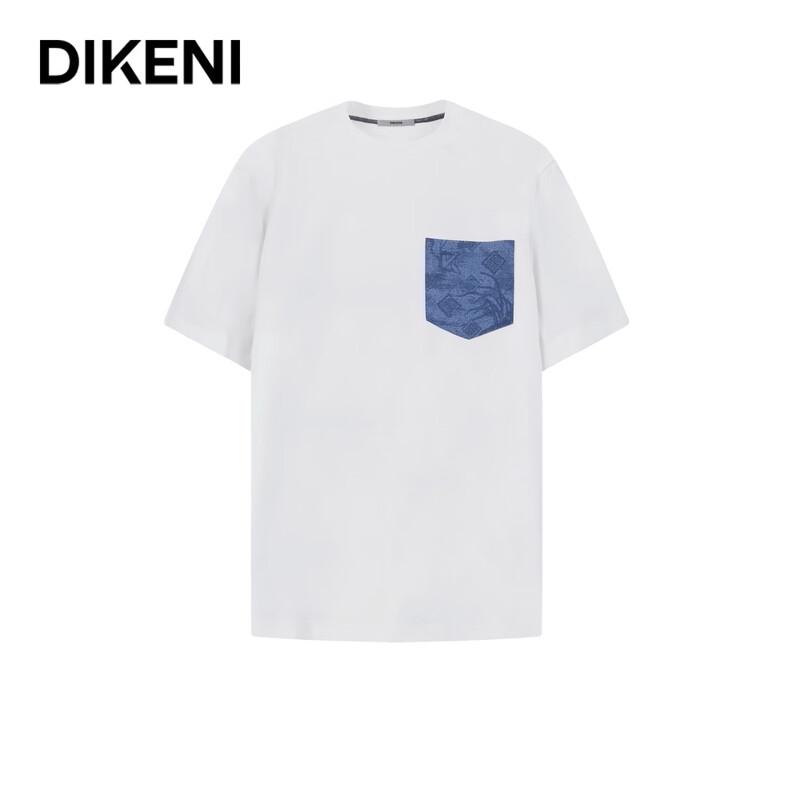 DIKENI Men s Casual Tencel Blend Short Sleeve T-Shirt XL (52)