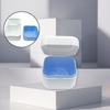Denture Storage Box With Mirror Dental False Teeth Bath Box Organizer Mouth Guard Retainer Case Orthodontic Containers Oral Care