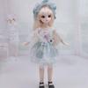 Oblečení pro 1/6 BJD panenku Roztomilé šaty Sukně Pokrývka hlavy 30cm Princezna Panenka Ležérní Kostým Oblečení Doplňky pro panenky Dívka DIY Hračka Dárky