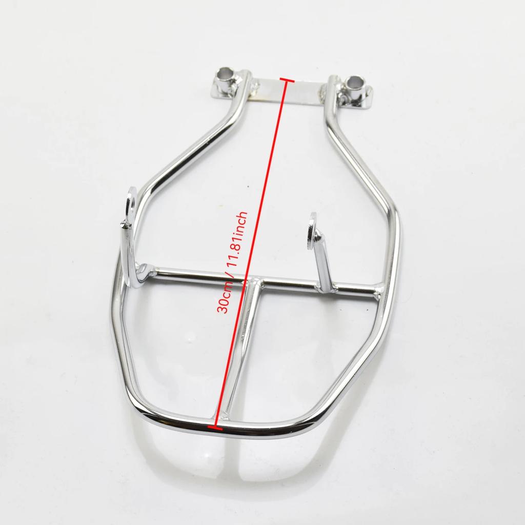 Motorcycle Baja Bike buttom Engine protection base plate Bracket solid Tail rack support For Honda Baja Trail Mini Bike