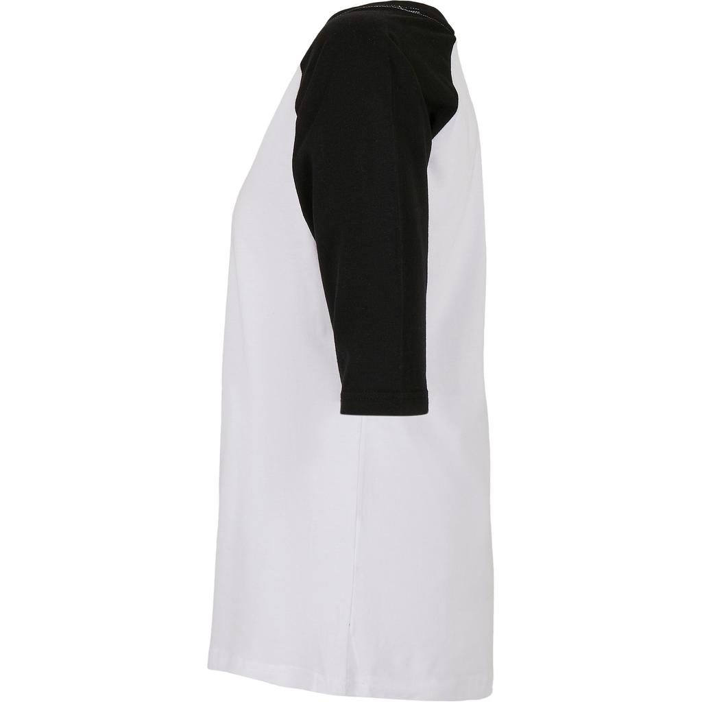 Bygg ditt varumärke Dam/Tjej Kontrast 3/4 Lång Raglan T-shirt