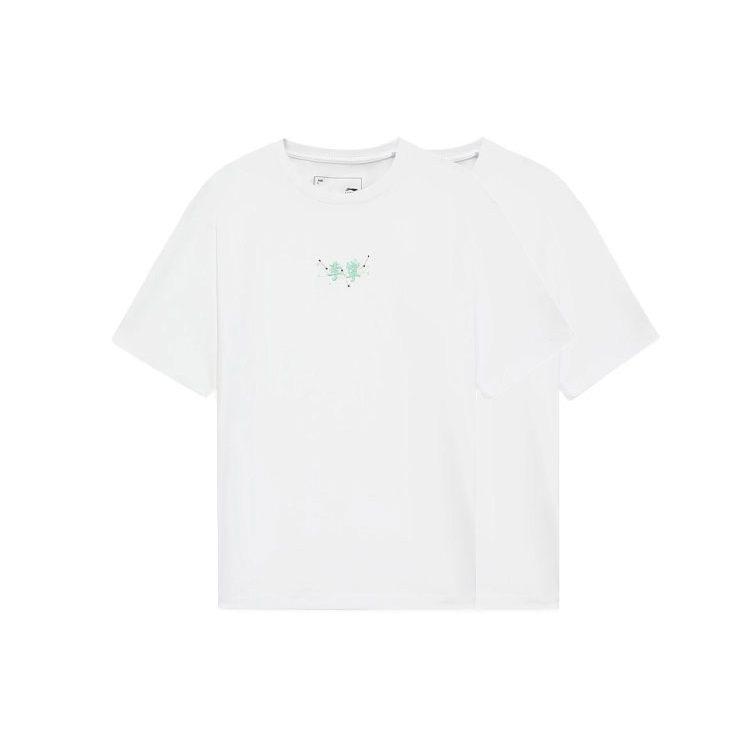 Li Ning Sports Trendy Collection T Shirt Men's White AHSS325-1