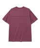 COVERNAT Painting Graphic Cutting Line T-Shirt Magenta