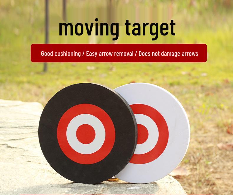 Frisbee Archery EVA Moving Foam Target for Outdoor Bow Training