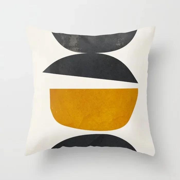 Creative Illustration Printed Decorative Pillowcases Living Room Office Ornaments Home Pillowcases