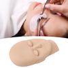 Lash Mannequin Head Reusable   Rubber Replaced Eyelids Mannequin Head for Lash Extension Practice