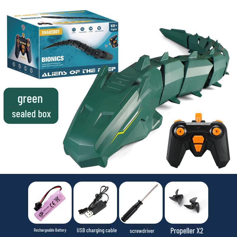2.4G Remote Control Electric Shark Toy - Wireless Charging Water Toy for Kids