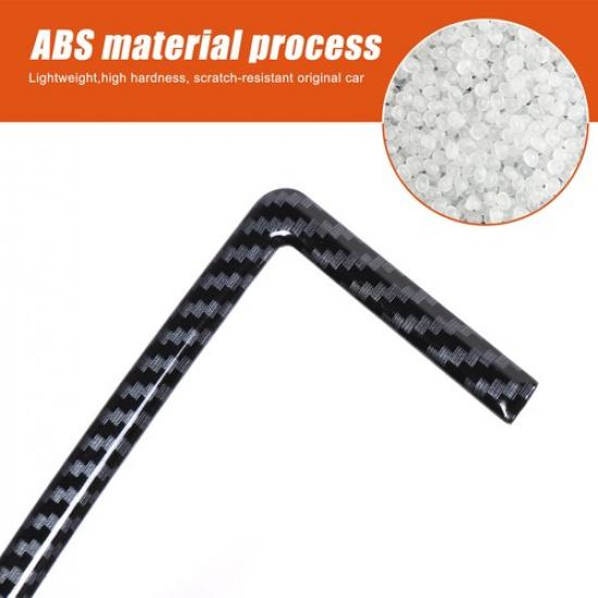 Carbon Fiber ABS Dashboard Side Air Vent Trim For Nissan 350Z Z33 2003-2006