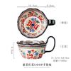 Hand Handle Bowl Household Kitchen Cutlery Vintage Ceramic Noodle Soup Rice Bowl Large Bowl Salad Personal Cutlery