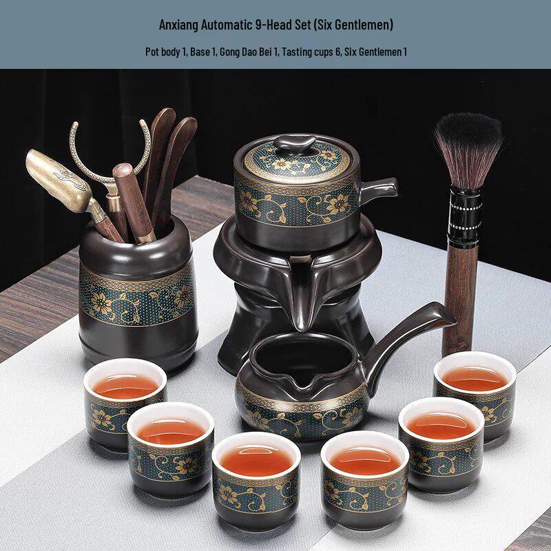 Qiwei Ceramic Semi-Automatic Kung Fu Tea Set