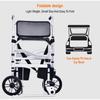 Premium Aluminum Alloy Commode Chair Household Elderly Disabled Person Toilet Chair Nursing Care Shower Chair