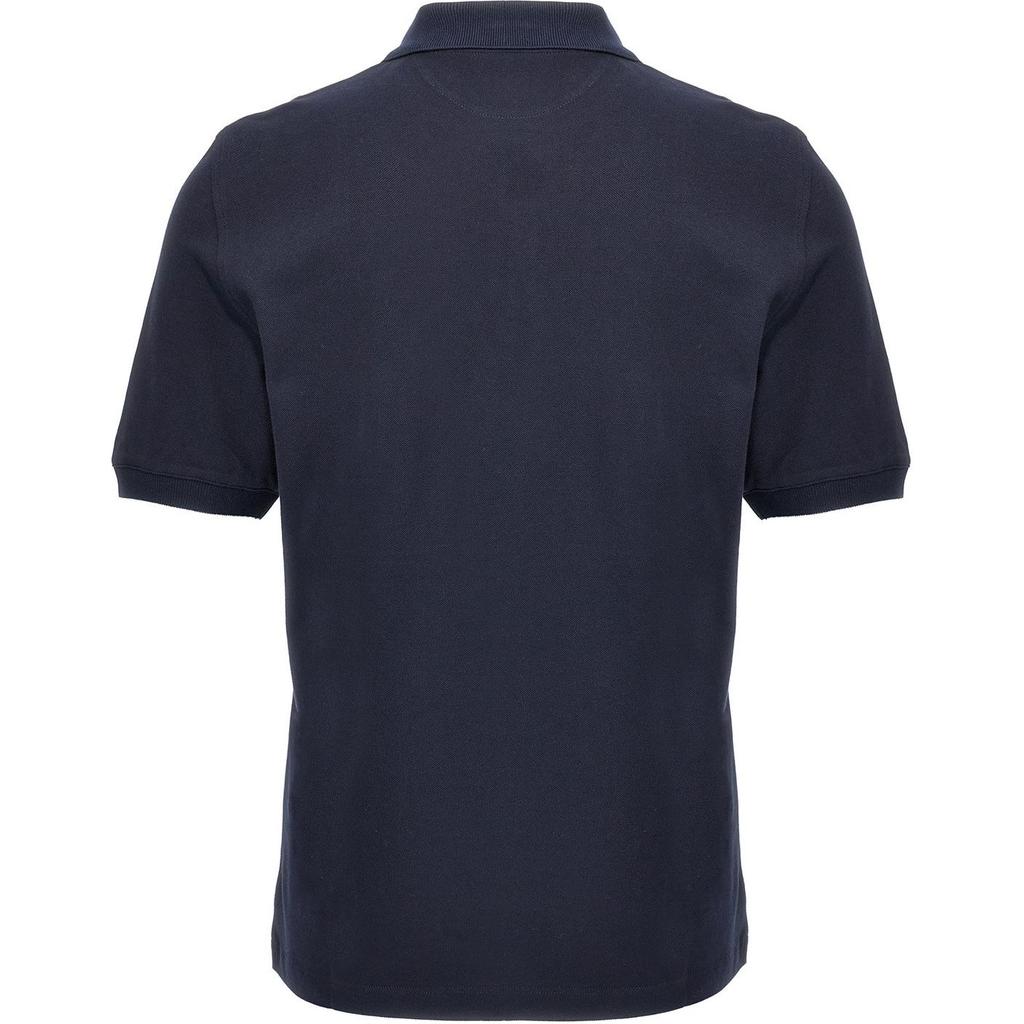 Brunello Cucinelli Logo Detailed Short Sleeved Polo Shirt ME8548788-CD361
