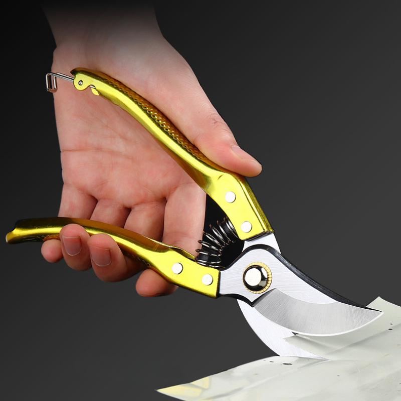SK5 Steel Garden Pruning Shears Flower & Fruit Tree Branch Cutter Heavy-Duty Gardening Scissors Gardening Tools