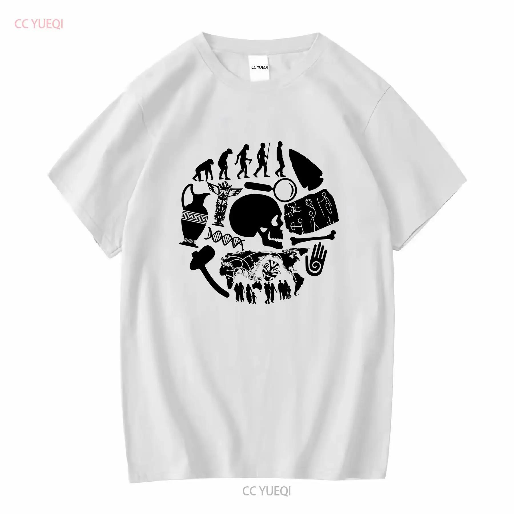 AnthropologisT T Shirt Anthropology Funny History Student long or short sleeves vintage Washed Unisex Top For Everyday Wear S разноцветный