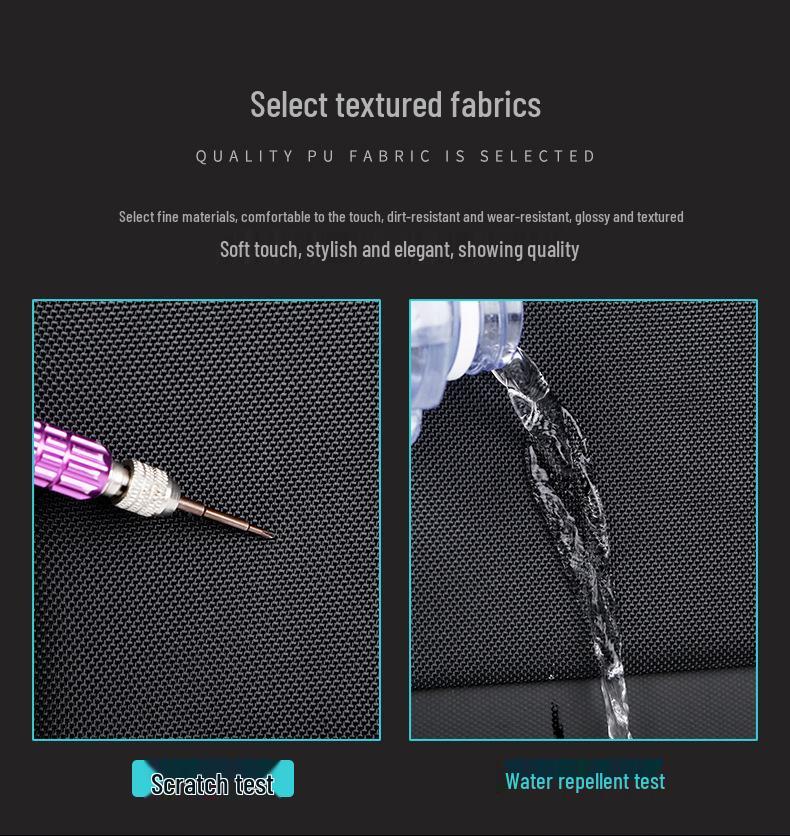 High-End Fashion Waterproof Nylon Backpack: Trendy Large Capacity Unisex Schoolbag & Business Laptop Bag