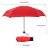 Foldable Umbrella Mini Umbrella Candy Color Traveling Rain Gear Rainy Day Pocket Umbrella Mini Folding Sun Umbrellas Travel Umbr